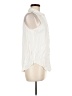 Rose + Olive 100% Rayon Ivory Sleeveless Button-Down Shirt Size M - photo 4