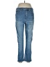 Veronica Beard Jeans Chevron-herringbone Blue Jeans Size 30 waist - photo 1