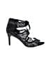 Impo Animal Print Black Heels Size 9 - photo 1
