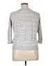 Lety & Me 100% Rayon Gray Pullover Sweater Size XL - photo 2