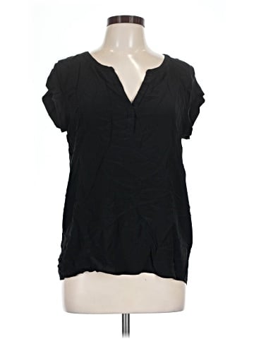 Joie Short Sleeve Silk Top (view 1)