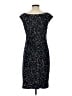 Connected Apparel Graphic Blue Cocktail Dress Size 12 - photo 2