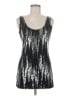 Charlotte Russe Silver Sleeveless Top Size M - photo 1