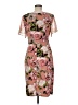 Connected Apparel Floral Pink Cocktail Dress Size 8 - photo 2