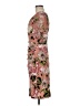 Connected Apparel Floral Pink Cocktail Dress Size 8 - photo 5