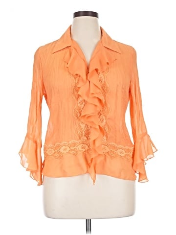 PIANO 3/4 Sleeve Blouse (view 1)