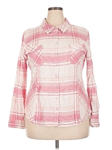 Style&Co Long Sleeve Button-Down Shirt (view 1)