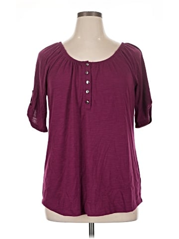 Notations Short Sleeve Top (view 1)