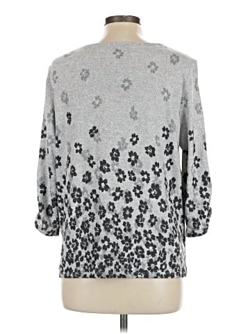Alfred Dunner 3/4 Sleeve Top (view 2)
