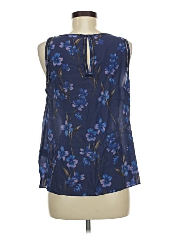 Greylin Sleeveless Silk Top (view 2)