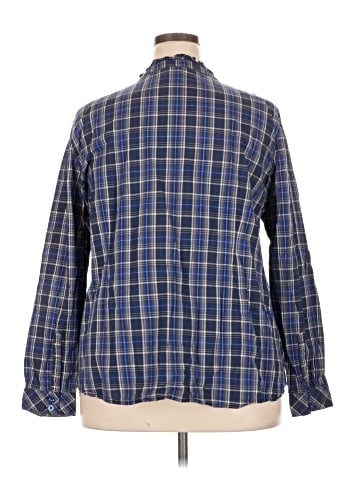 Laura Scott Long Sleeve Button-Down Shirt (view 2)