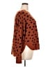 dip Polka Dots Brown Pullover Sweater Size 3X - photo 4