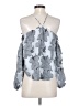 Leith 100% Polyester Gray Sleeveless Blouse Size S - photo 2