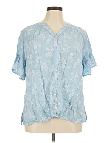 D&Co. Short Sleeve Blouse (view 1)