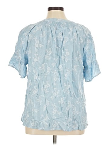 D&Co. Short Sleeve Blouse (view 2)