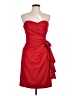 Morgan Taylor 100% Polyester Red Cocktail Dress Size 10 - photo 1
