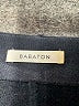 Babaton Solid Black Wool Skirt Size M - photo 4