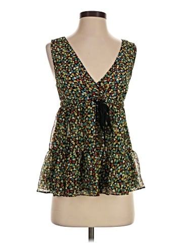 Odille Sleeveless Silk Top (view 1)