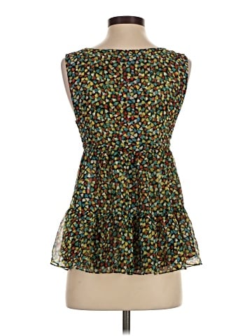 Odille Sleeveless Silk Top (view 2)