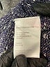 Tribal Metallic Purple Blue Pullover Sweater Size M - photo 8