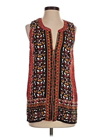 Calypso St. Barth Sleeveless Silk Top (view 1)