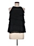 Jacob 100% Silk Black Sleeveless Silk Top Size M - photo 1