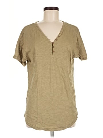 Knox Rose Short Sleeve Henley (view 1)