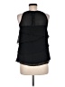 Jacob 100% Silk Black Sleeveless Silk Top Size M - photo 2