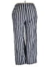 Yogalicious Stripes Blue Casual Pants Size XXL - photo 2
