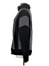 Max Studio Color Block Black Gray Wool Pullover Sweater Size M - photo 5