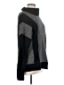 Max Studio Color Block Black Gray Wool Pullover Sweater Size M - photo 4