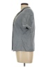 Le Suit Gray Short Sleeve Blouse Size 12 Petite - photo 5