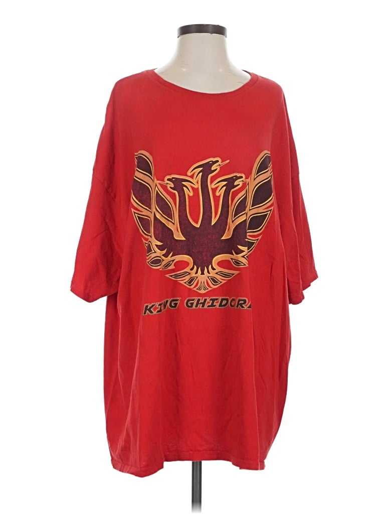 Pre-owned Delta Pro Weight 3/4 Sleeve T-shirt In Red