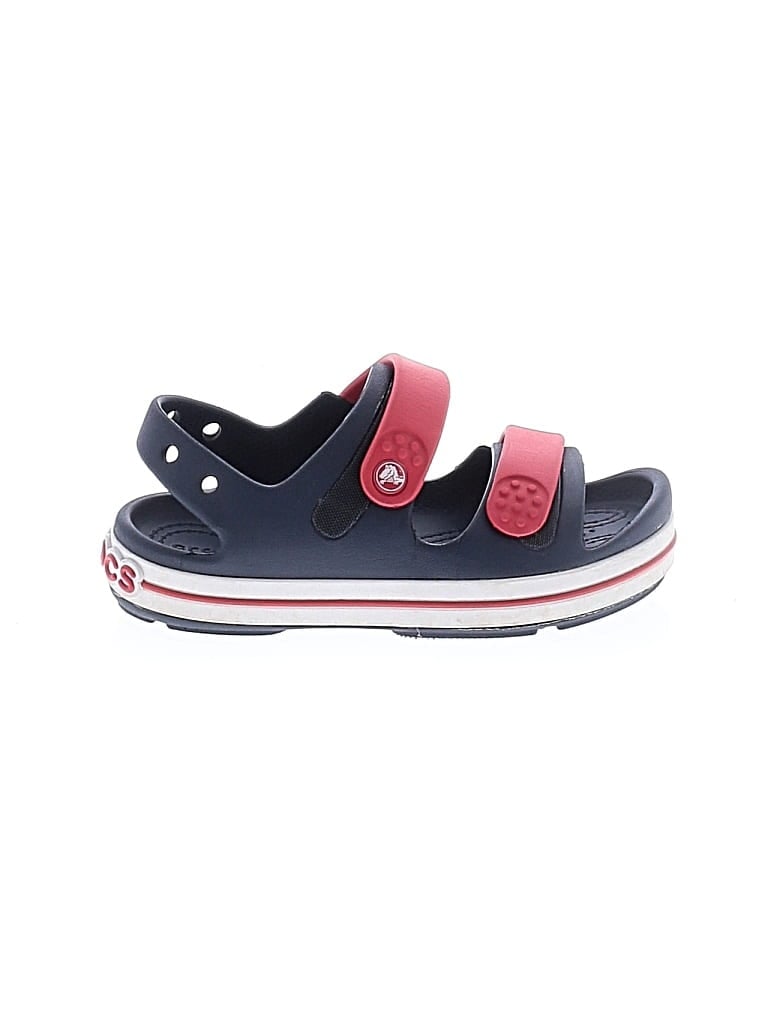 Pre-owned Crocs Kids' Sandals In Blue