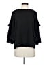 Alfani 100% Polyester Black 3/4 Sleeve Blouse Size S (petite) - photo 1