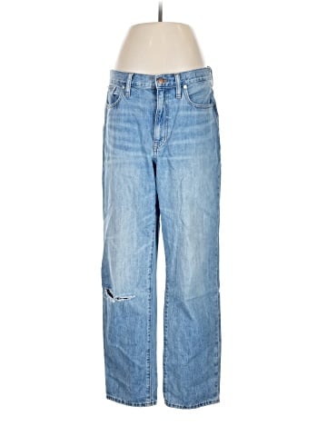 Madewell The Slouchy Boyjean in Riverspring Wash (view 1)
