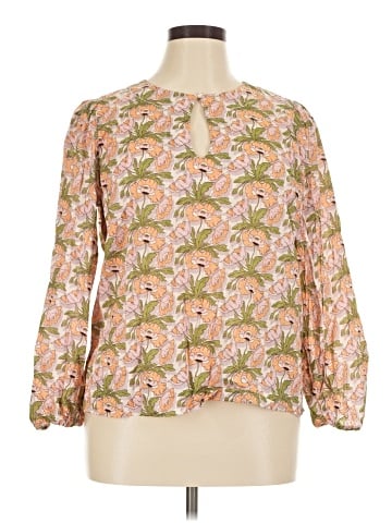 Liberty Art Fabrics for J.Crew 3/4 Sleeve Blouse (view 1)