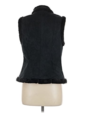 Chaps Faux Fur Vest (view 2)