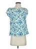 Talbots Blue Short Sleeve Blouse Size S (petite) - photo 1
