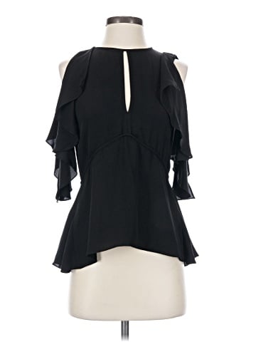 Theory Short Sleeve Blouse (view 1)
