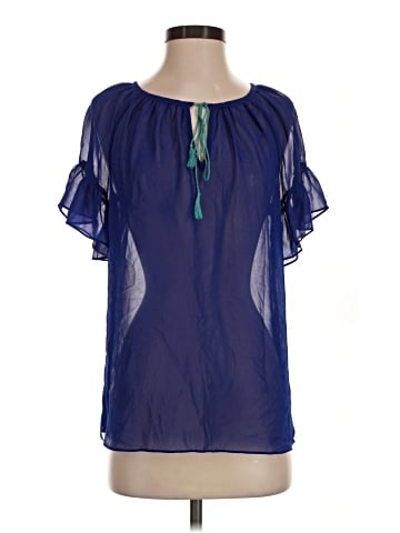 Milly Short Sleeve Blouse (view 1)