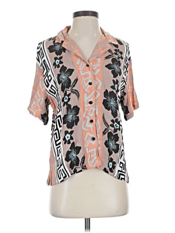 Volcom Short Sleeve Blouse (view 1)