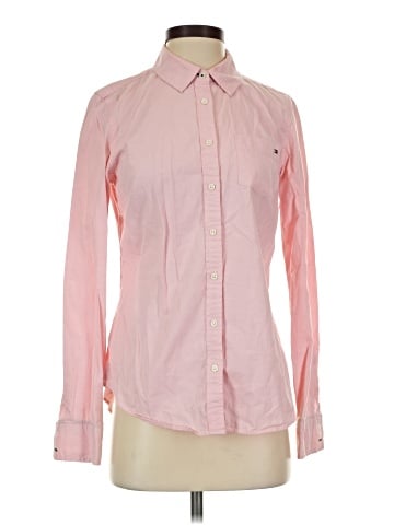 Tommy Hilfiger Long Sleeve Button-Down Shirt (view 1)