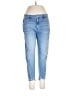 Halara Solid Blue Jeans Size Lg Petite - photo 1
