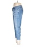 Halara Solid Blue Jeans Size Lg Petite - photo 5