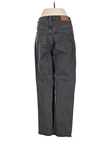 Madewell The Curvy Perfect Vintage Straight Jean in Lunar Wash (view 2)