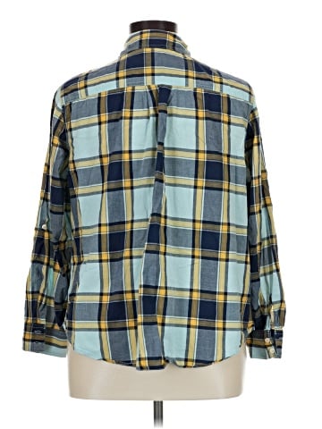 St. John's Bay Long Sleeve Button-Down Shirt (view 2)