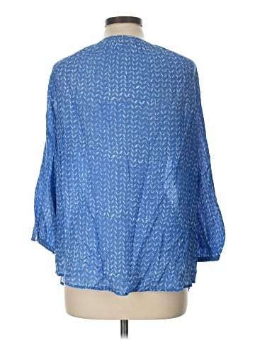 Ann Taylor LOFT 3/4 Sleeve Blouse (view 2)