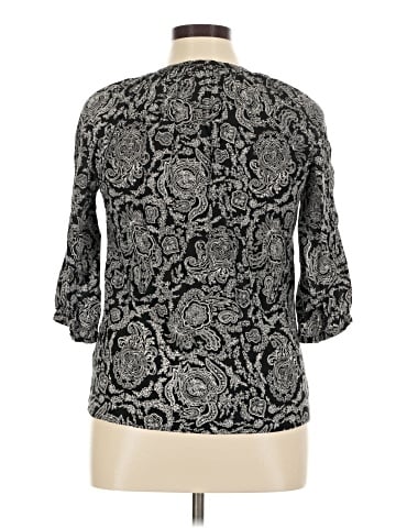 Ava Christine 3/4 Sleeve Blouse (view 2)