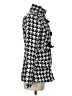 Rampage 100% Polyester Houndstooth Gray Jacket Size XS - photo 4